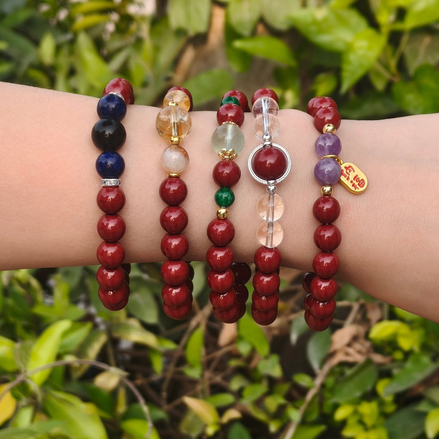 Five Element Energy Bracelet female - M - starViolet
