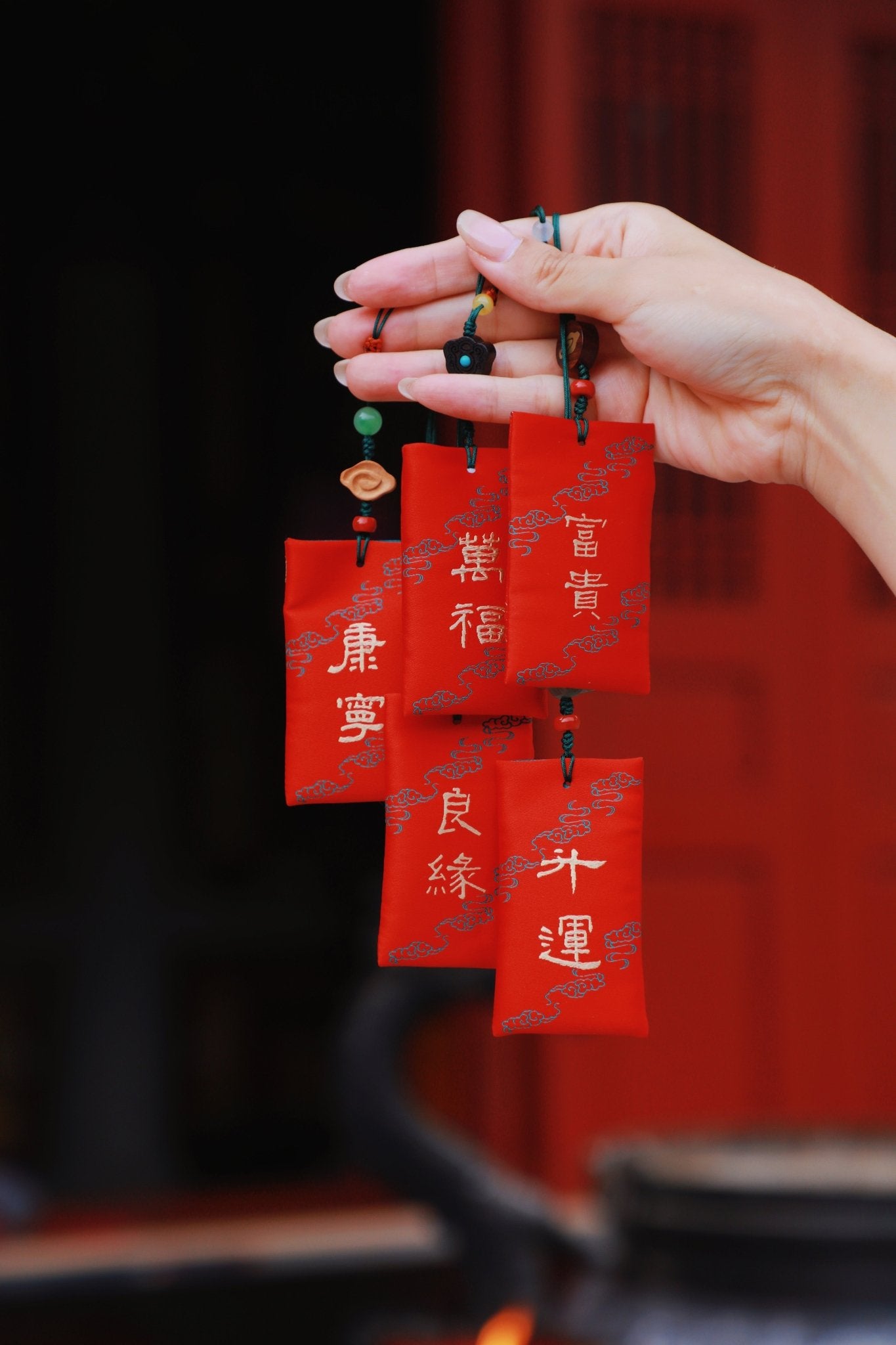 Mount Putuo Blessing Sachet - M - starViolet